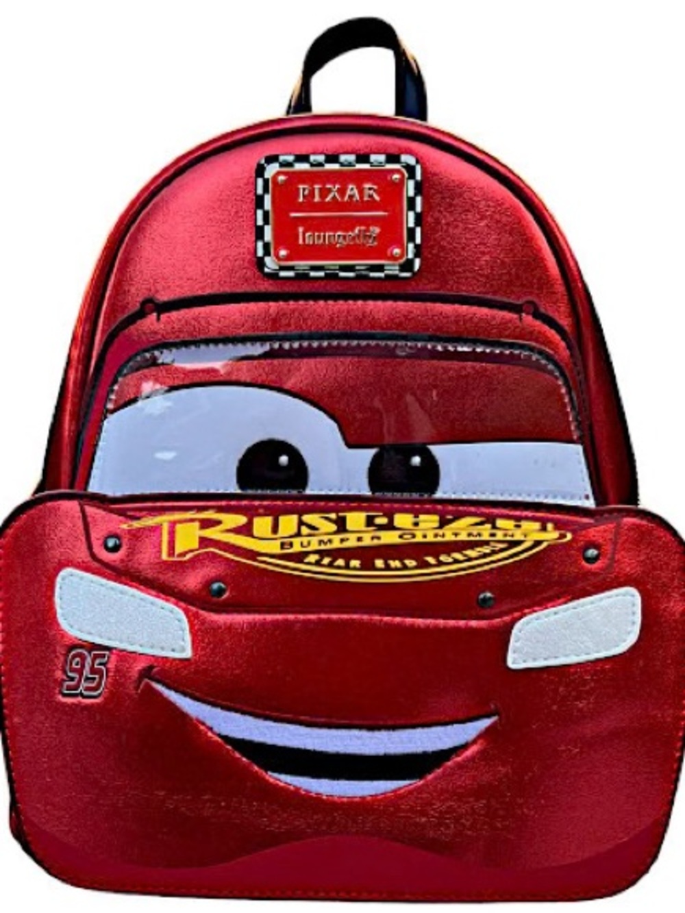 Loungefly Cars Lightning McQueen Cosplay Mini Backpack